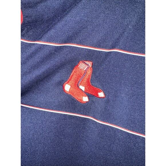 Boston Red Sox MLB Polo Golf Shirt Men’s Large Antigua EUC - Picture 2 of 5